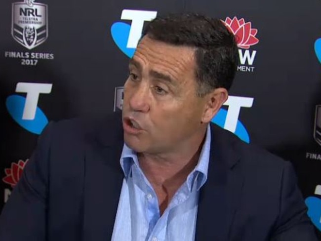 Shane Flanagan wasn't a happy man.