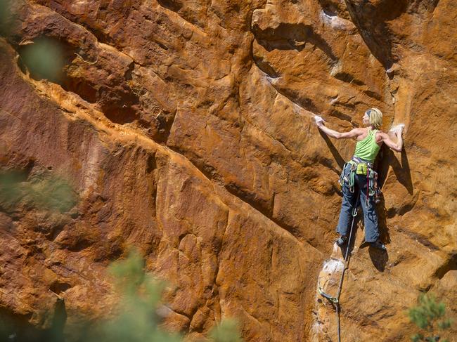 Monique Forestier, Eau Rouge (23), The Lost World. Grampians, Victoria, Australia.