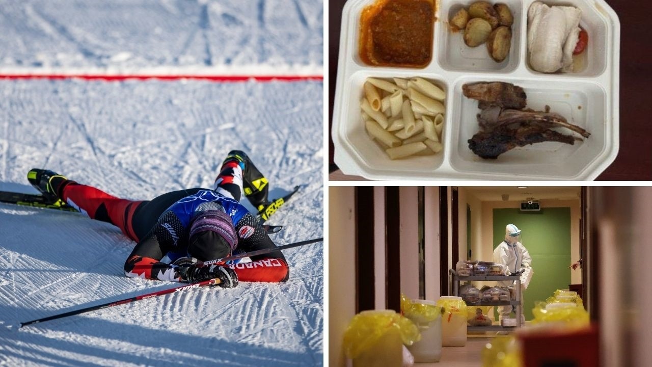 Winter Olympians aren’t all loving life in Beijing. Photo: Getty Images/Instagram.