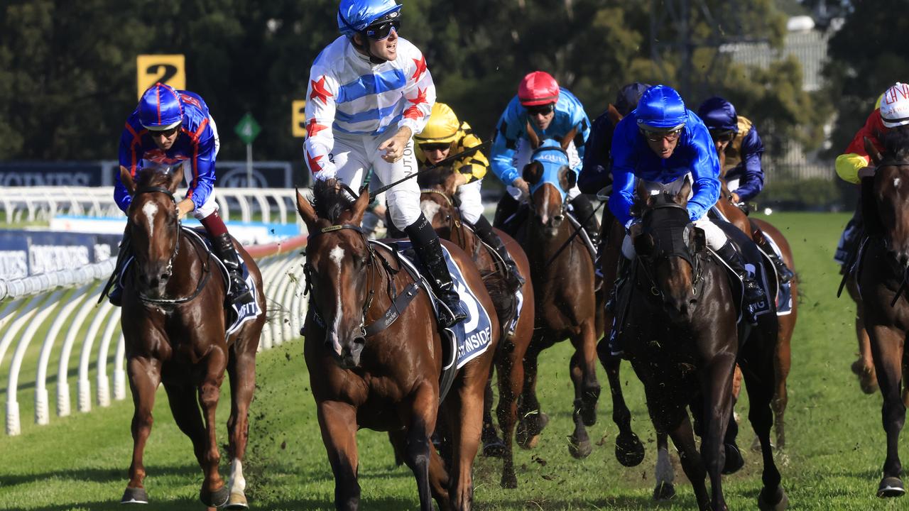 Stay Inside wins the Golden Slipper in March. Photo: Mark Evans/Getty Images.