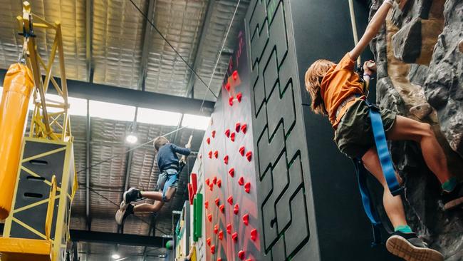 An eight-year-old child (not pictured) fractured their spine after falling 7m from a rope ladder. File image. Picture: Facebook