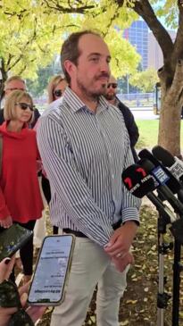 Advertiser journalist Ben Hyde speaks after drug driver sentencing