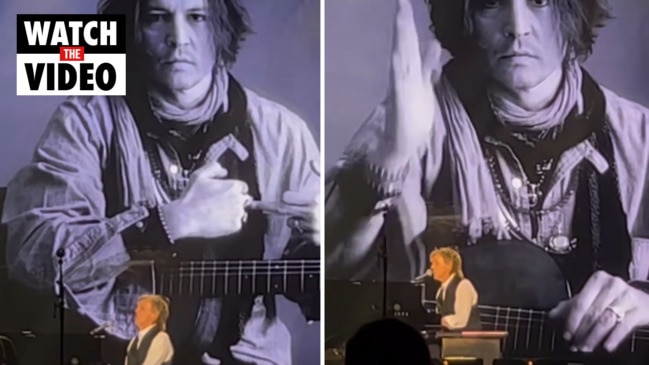 Johnny Depp: Paul McCartney Shows Support | Herald Sun