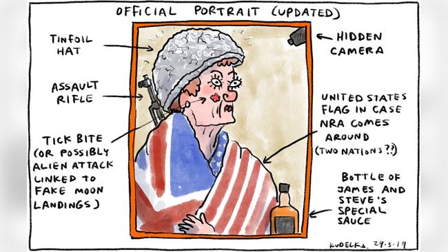 Jon Kudelka Letters Cartoon for 29-03-2019. Version: Letters Cartoon  (1280x720 - Aspect ratio preserved, Canvas added)COPYRIGHT: The Australian's artists each have different copyright agreements in place regarding re-use of their work in other publications.Please seek advice from the artists themselves or the Managing Editor of The Australian regarding re-use.