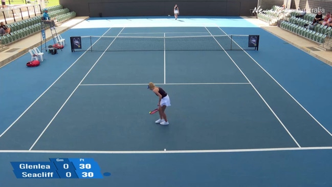 Replay: Tennis SA State League Grand Finals - Seniors - Olivia Ley (Glenlea) v Cydney Crumbie (Seacliff) (Women’s singles)