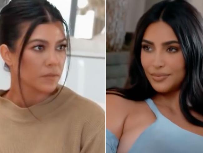 Kim accused Kourtney of 'degrading' her nanny. Picture: YouTube