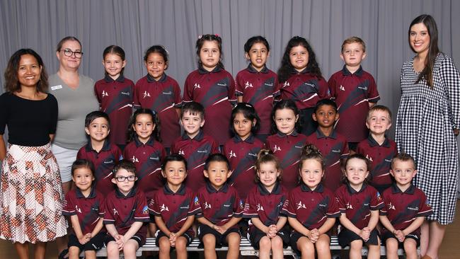 BAKEWELL PRIMARY SCHOOL Transition Fowler BACK ROW (L-R): Harper Weber, Sophie Cole, Aggeliki Tiliakos, Meeram Imran, Despina Delmadoros, Kia Pitts. MIDDLE ROW (L-R): Trei Hood, Sevasti Tsoulfas, Marcus Ritchie, Ayesha Siddique, Charlotte McLeish, Pranavaraajj Babu, Oliver *. FRONT ROW (L-R): Ava Ly, Caleb Johnson-Wilson, George Rothwell, Jeremy Zhao, Lulijeta Demiri, Billie Clark, Marlee Coote, Corbin Smith. Picture: The School Photographer