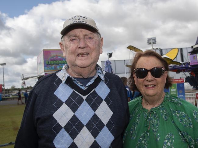 Jim Markham and Rhonda Markham at the Mildura Show 2024. Picture: Noel Fisher