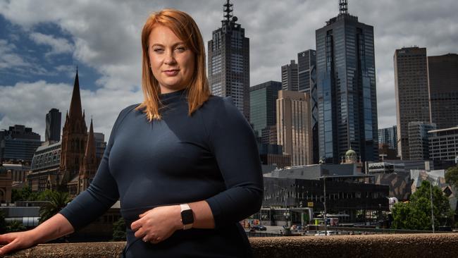 Danni Hunter, executive director of the Property Council of Australia’s Victorian division, has resigned. Picture: Tony Gough