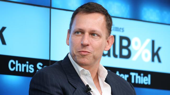 Peter Thiel. Picture: AFP