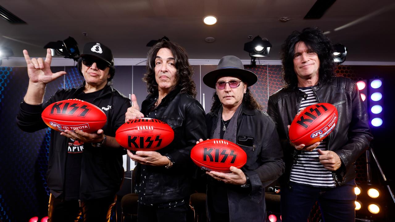 KISS rocked Waverley Park in the 1980s, proving its event legacy. (Photo: Dylan Burns/AFL Photos)