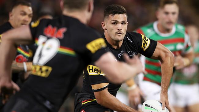 Panthers skipper Nathan Cleary was solid on his return from injury. Picture: Matt King/Getty Images