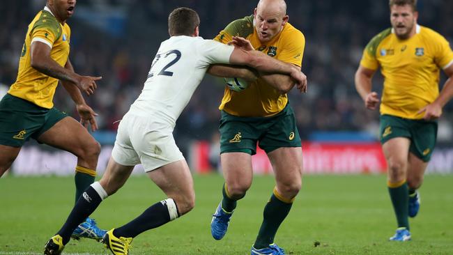 Stephen Moore’s leadership was vital in the Wallabies dominance at the scrum.