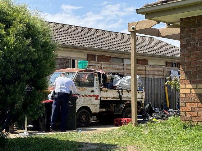 Ms Garrett was mauled by a pack of three dogs who were shot and killed by police at a home in Dandenong. Picture: Regan Hodge