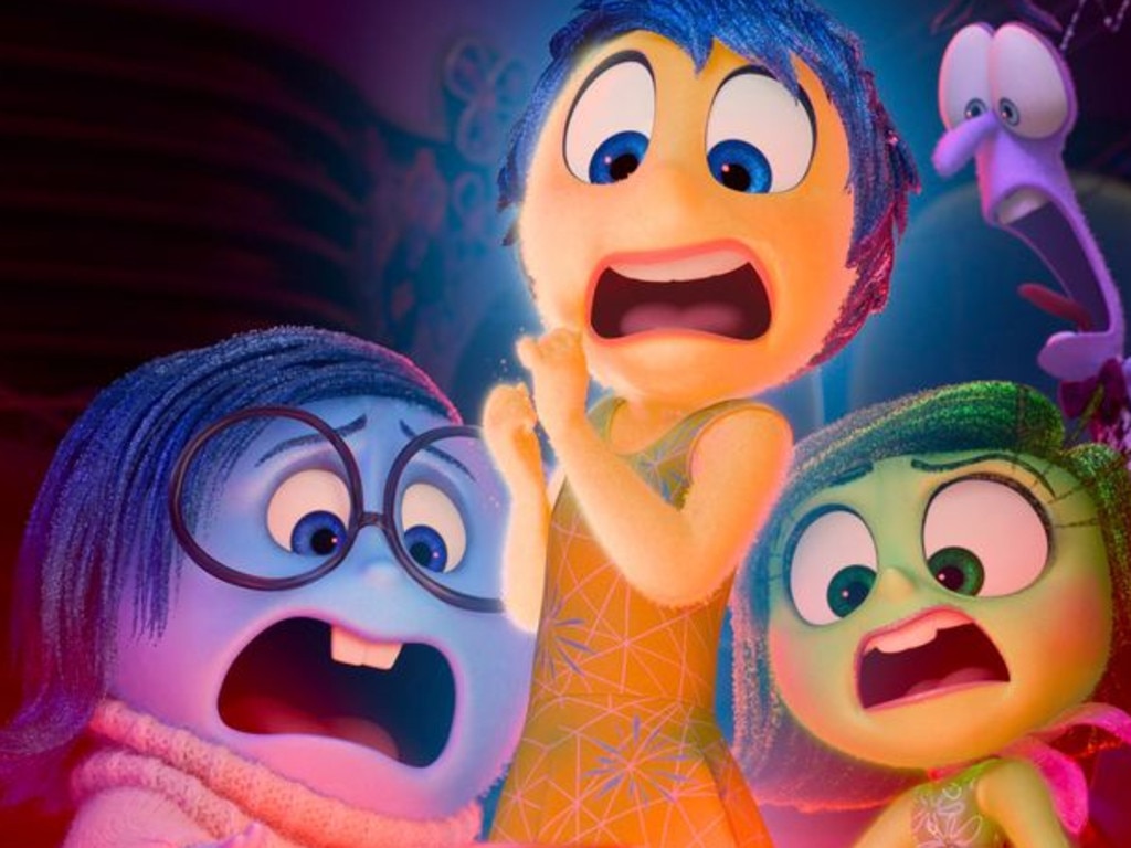 The emotions are a back in Pixar’s Inside Out 2. Picture: Disney