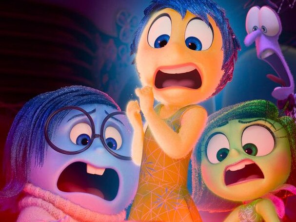 The emotions are a back in Pixar’s Inside Out 2. Picture: Disney