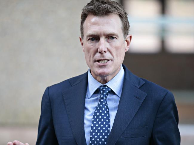 Deputy Labor leader Richard Marles says there’s still a ‘cloud’ hanging over Christian Porter. Picture: NCA NewsWire / Adam Yip