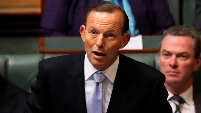 PM Tony Abbott re-introduces the Carbon Tax Repeal Bill in the House of Representatives, Federal Parliament, today.