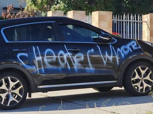 The car was spotted driving around Perth. Picture: Reddit