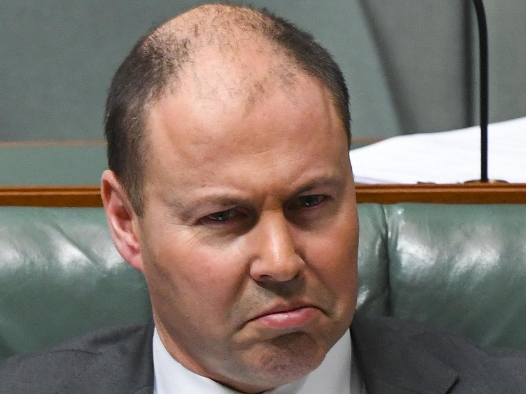 Australian Treasurer Josh Frydenberg has revealed a new sliding scale payment will replace JobKeeper when it expires in September. Picture: AAP Image/Lukas Coch