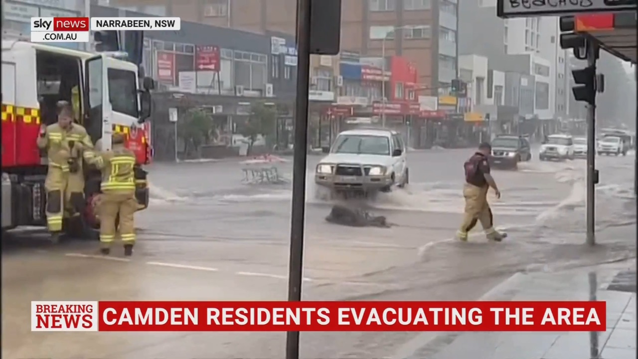 Sydney’s Northern Beaches battered by flash flooding