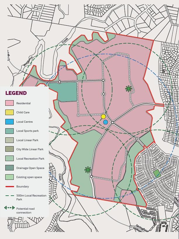 The proposed development plan of Spring Village 2 and 3. Picture: RPS Australia East