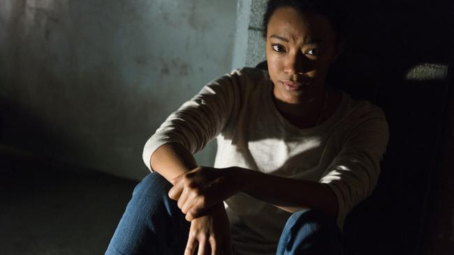 Sonequa Martin-Green plays Sasha on The Walking Dead, although perhaps not for much longer.