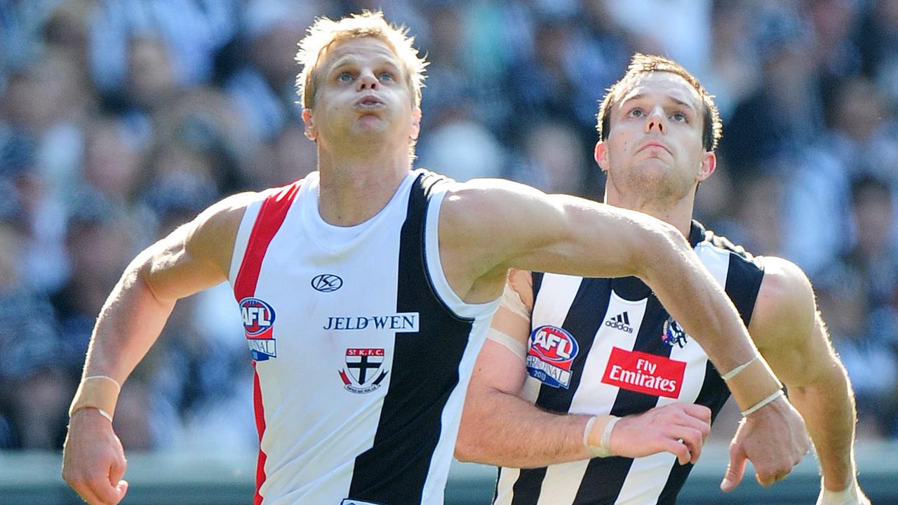 Nick Riewoldt led St Kilda to consecutive grand finals in 2009 and 2010.