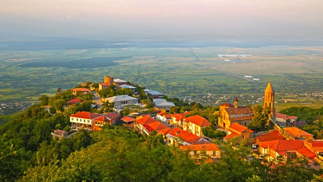 Signagi in Kakheti region, Georgia.