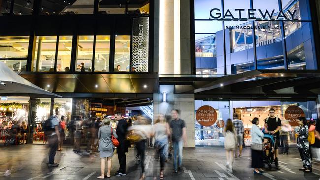 The new Gateway dining precinct in Alfred St, Circular Quay.