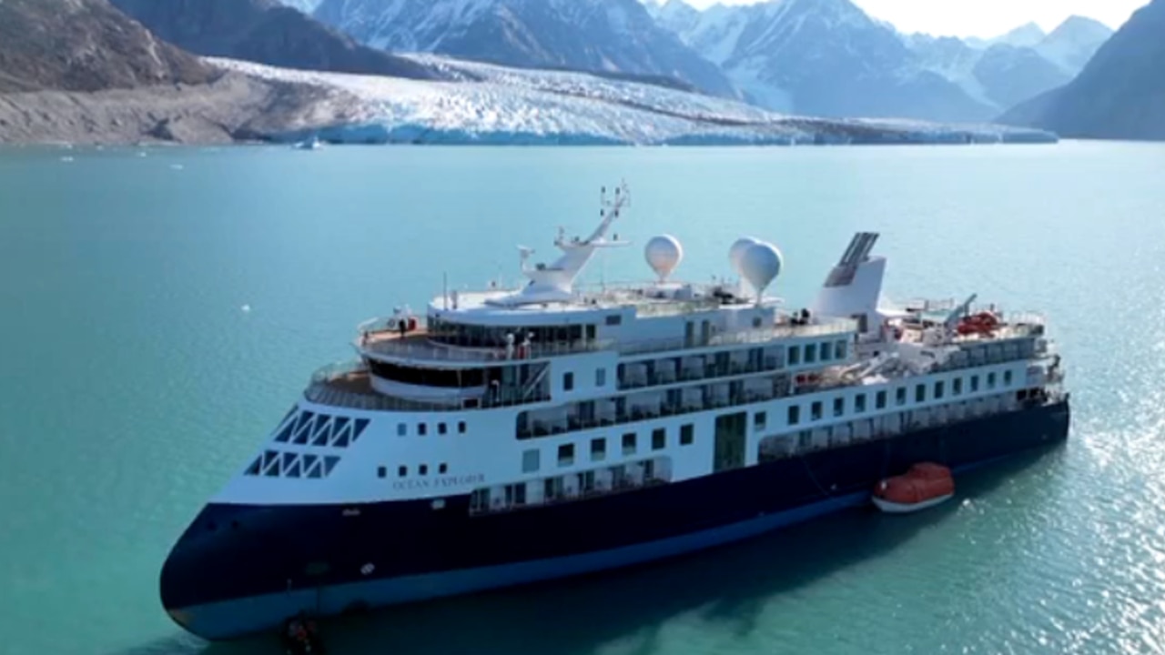 Luxury cruise ship freed after spending three days stranded
