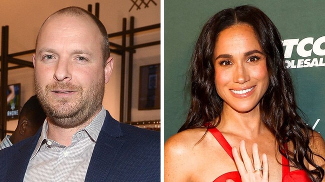 Ryen Russillo and Meghan Markle. Picture: Getty