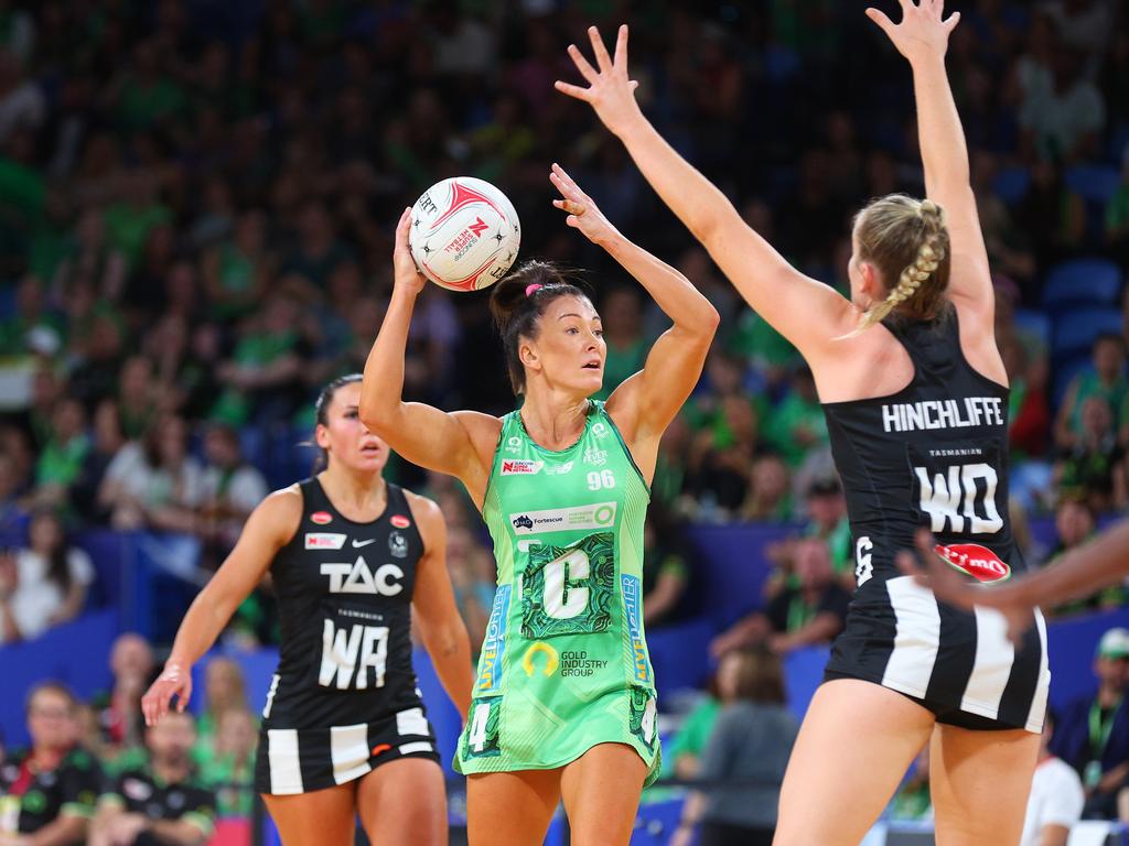 Verity Simmons was at her best as the Fever destroyed Collingwood. Picture: James Worsfold/Getty Images