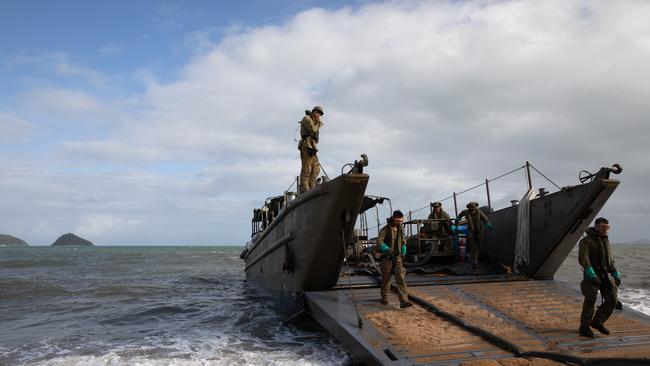 The Australian Army conducted a training exercise at Cowley Beach on October 15, 2024, designed to test soldiers in a range of petroleum capabilities including establishing Deployable Bulk Fuel and Inland Pipeline Distribution Systems, as well as firefighting drills. Picture: Supplied.