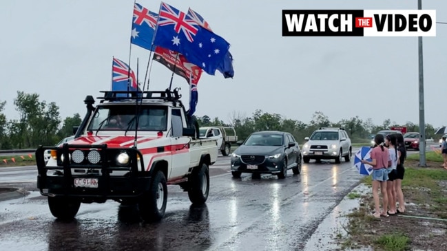 Ute muster drives through to Noonamah Tavern