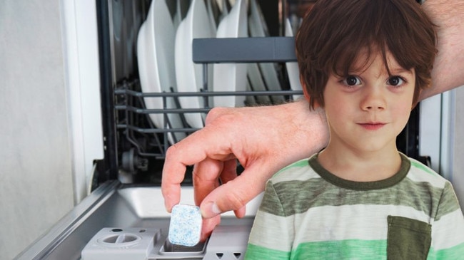 Kids are being poisoned by dishwasher detergent.