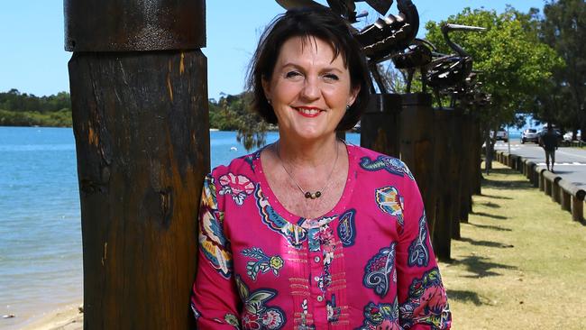 Former Currumbin MP Jann Stuckey - urging council to have a rethink about ocean pools. Picture David Clark.