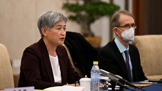 Foreign Minister Penny Wong says strong ties with Southeast Asia will help Australia continue to stabilise relations with China. Picture: AAP Image/Lukas Coch