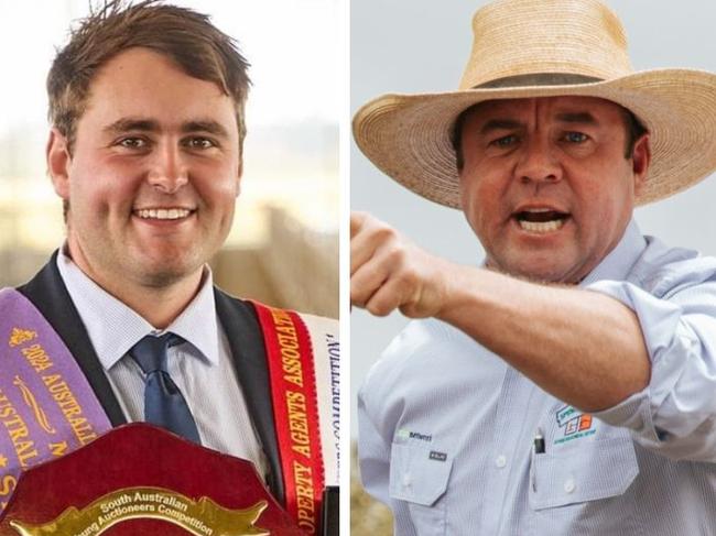 Three of SA's top livestock auctioners. Pictures: Supplied, The Advertiser