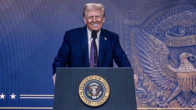 Donald Trump had ordered billions of dollars in federal aid programs to be frozen. Picture: AFP.