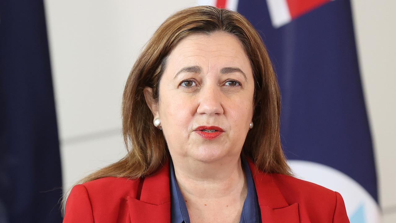 Queensland Premier Annastacia Palaszczuk announced that the start of the school year would be delayed to February 7. Picture: Liam Kidston