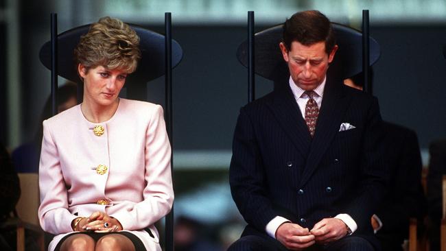 The Prince and Princess of Wales in 1991. Picture: Jayne Fincher