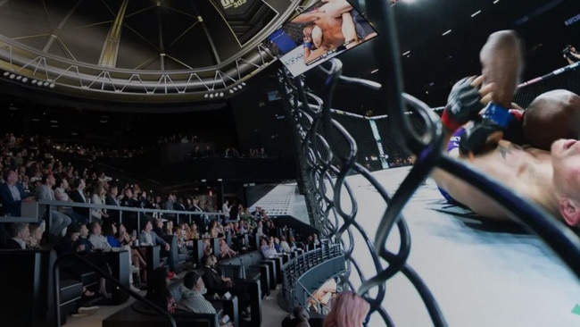The Cosm LA provides fans with an alternative way to view their favourite sports. Image: The Cosm