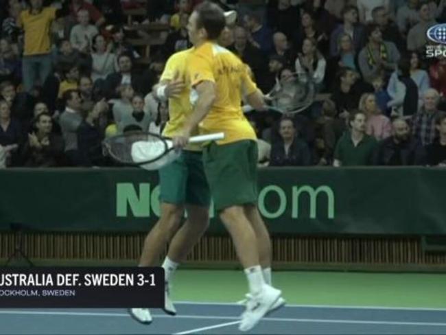 Aussies seal second rd spot in Davis Cup