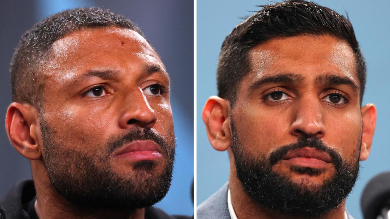 Boxing 2022, Amir Khan v Kell Brook, face-off, press conference, homophobic insults, racism, video, what was said