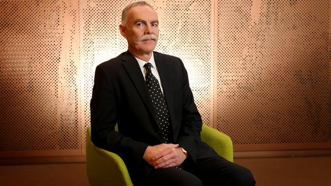 AustralianSuper CEO Ian Silk. Picture: Stuart McEvoy