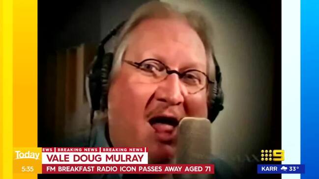 Radio legend Doug Mulray dead at 71 (The Today Show)