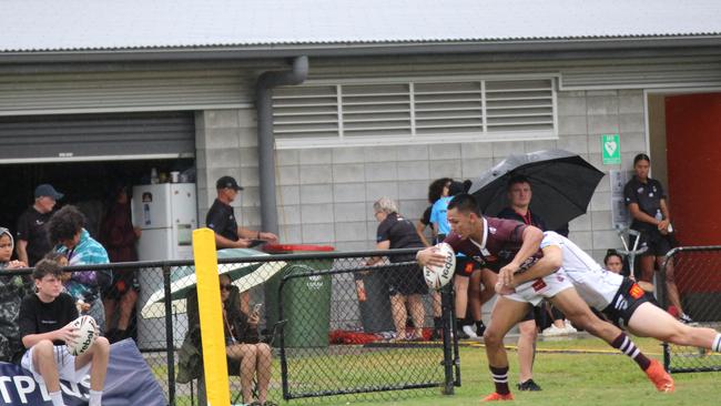 Creedence Donovan. Meninga Cup under-19s action between the Souths Logan Magpies and Burleigh Bears. Saturday, February 10, 2024.