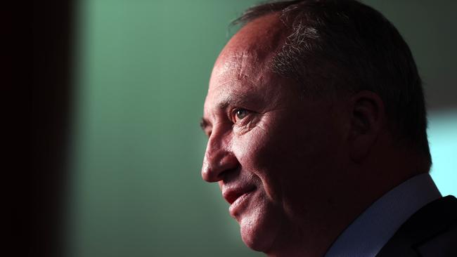 Nationals leader and Deputy Prime Minister Barnaby Joyce. Picture: Gary Ramage