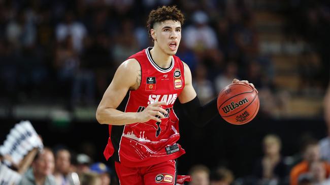 LaMelo Ball in action during his stint with Illawarra in the NBL. (Photo by Anthony Au-Yeung/Getty Images)